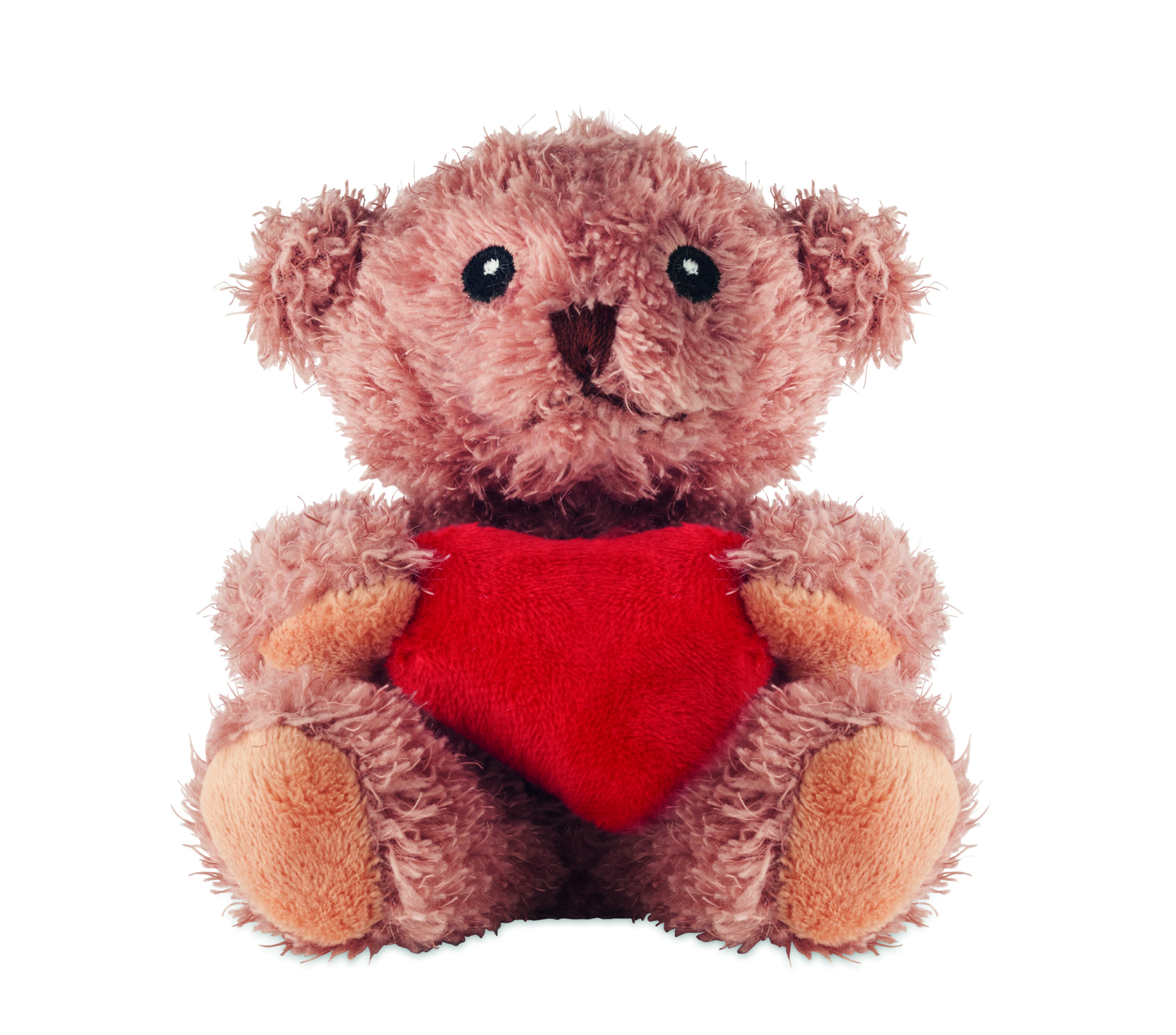 Petit ours peluche avec cœur