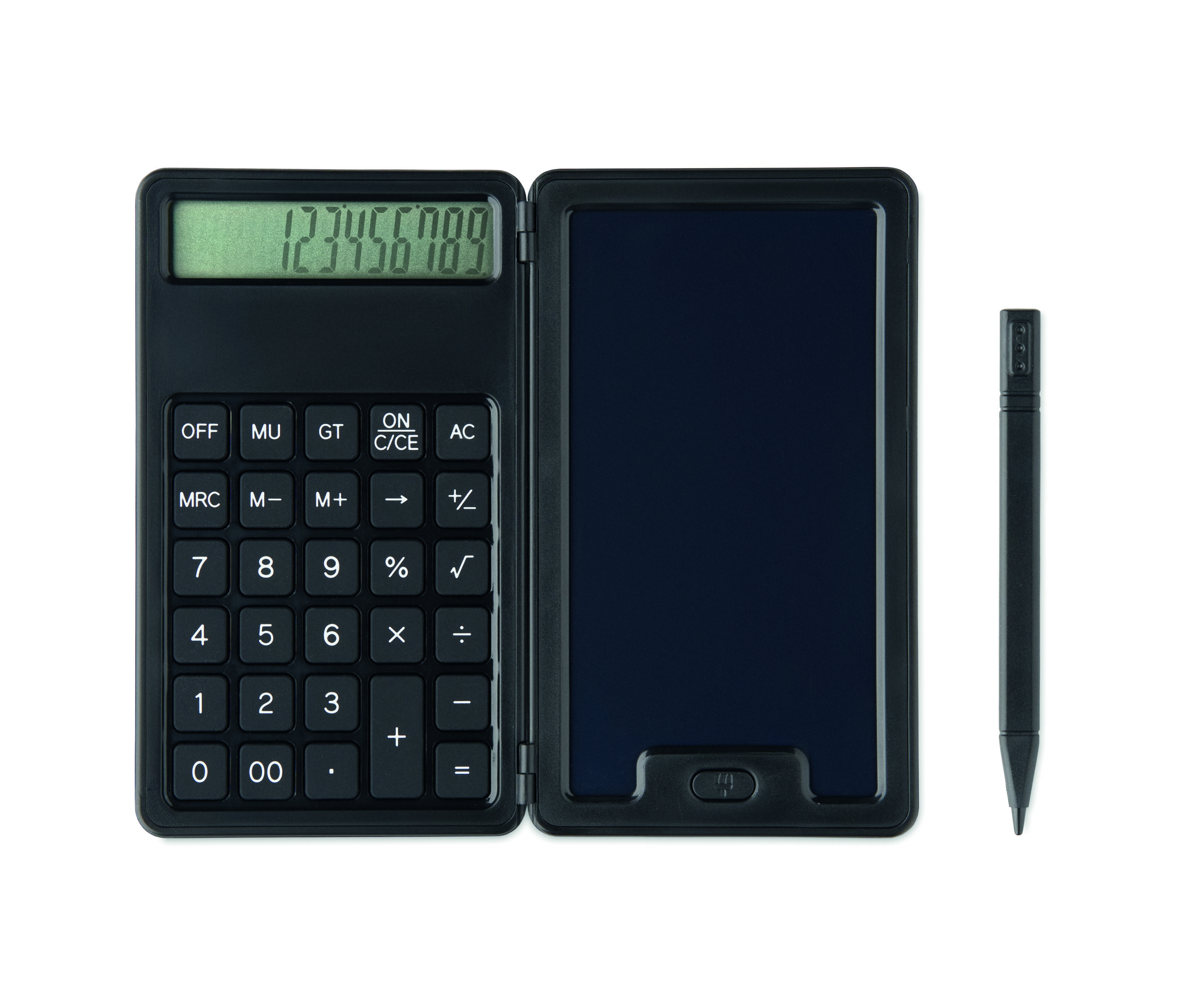 Calculatrice avec tablette LCD
