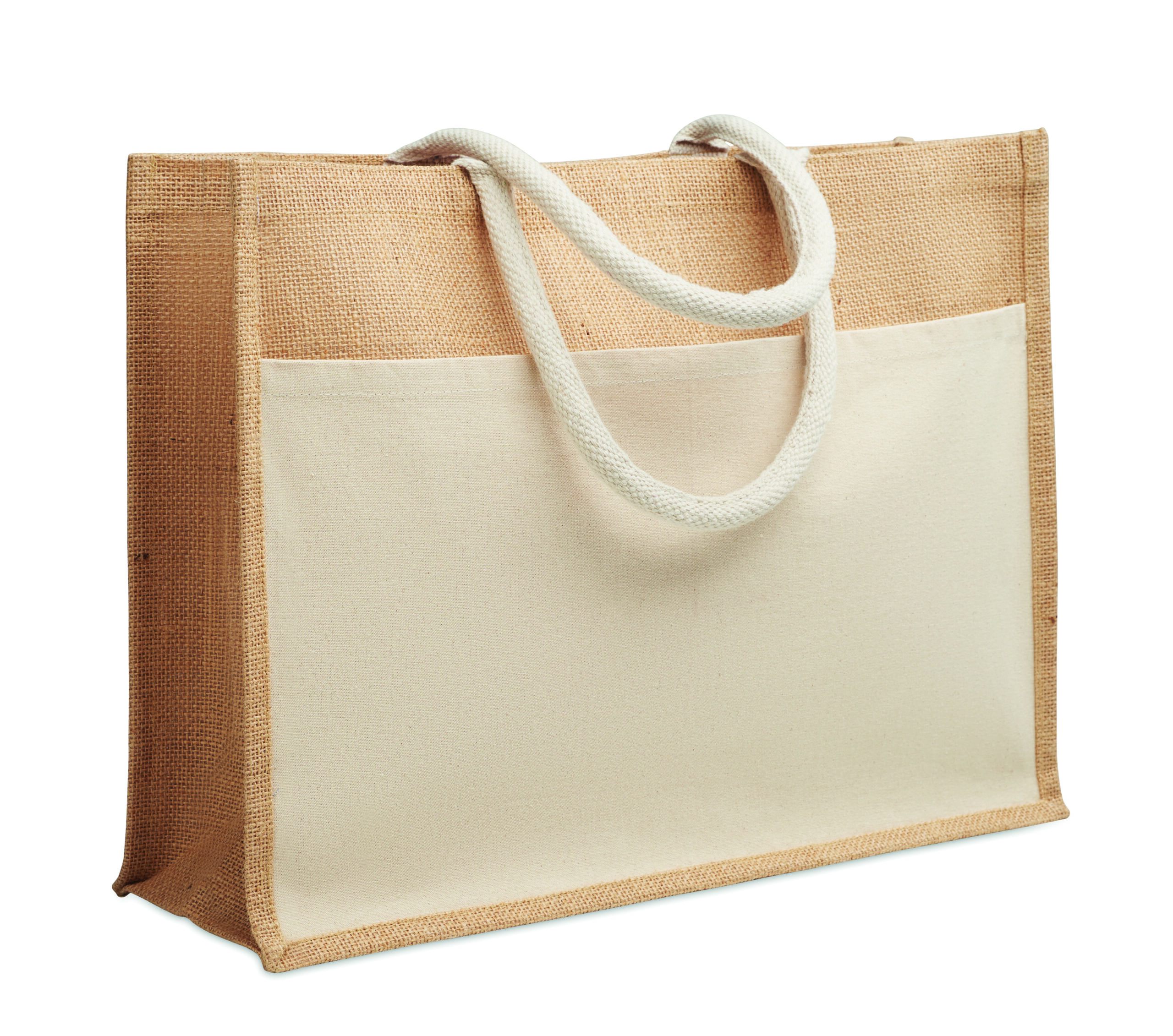 Sac shopping en jute