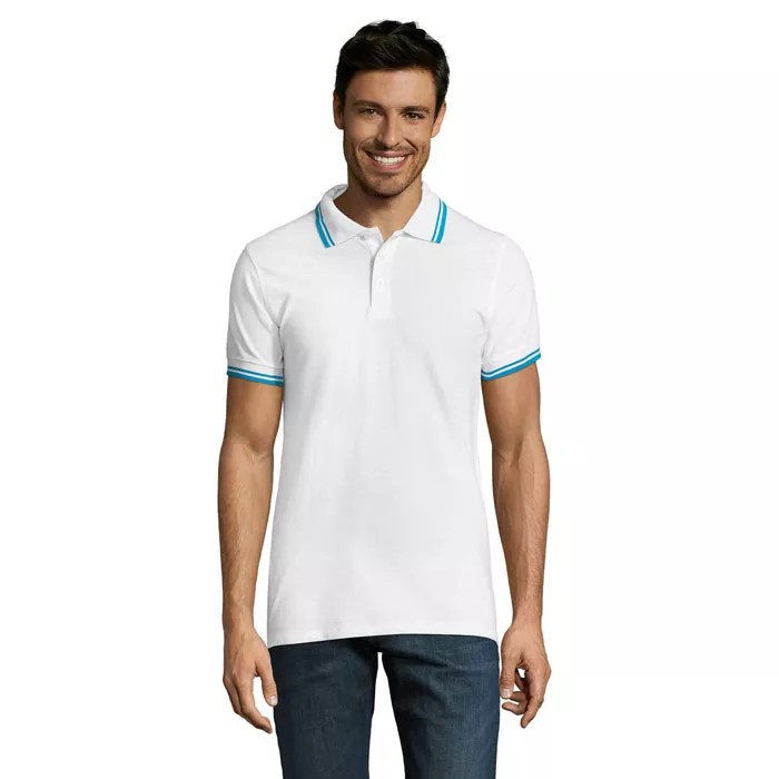 PASADENA MEN – Blanc/Aqua (M) PASADENA MEN – Blanc/Aqua (M)