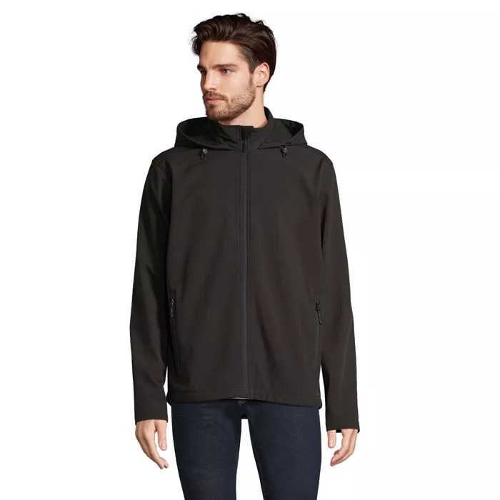 RACE HOODED MEN – Noir