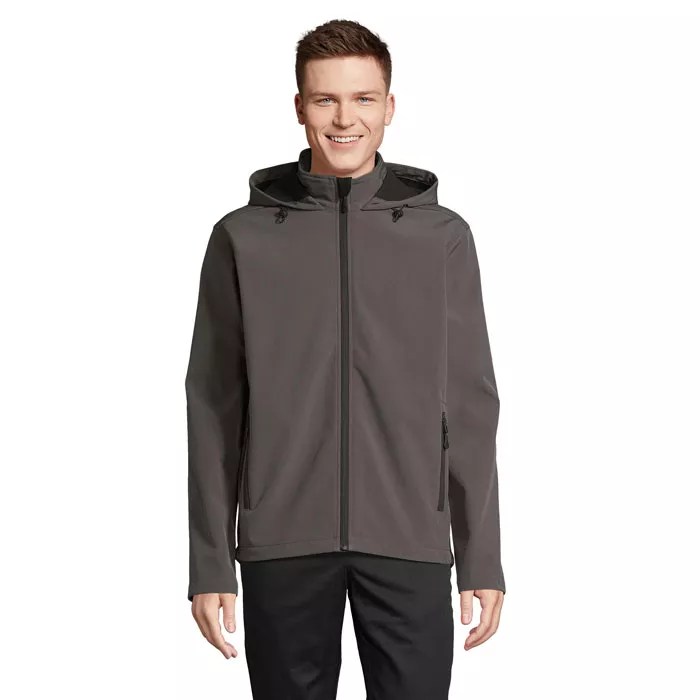 RACE HOODED MEN – Anthracite