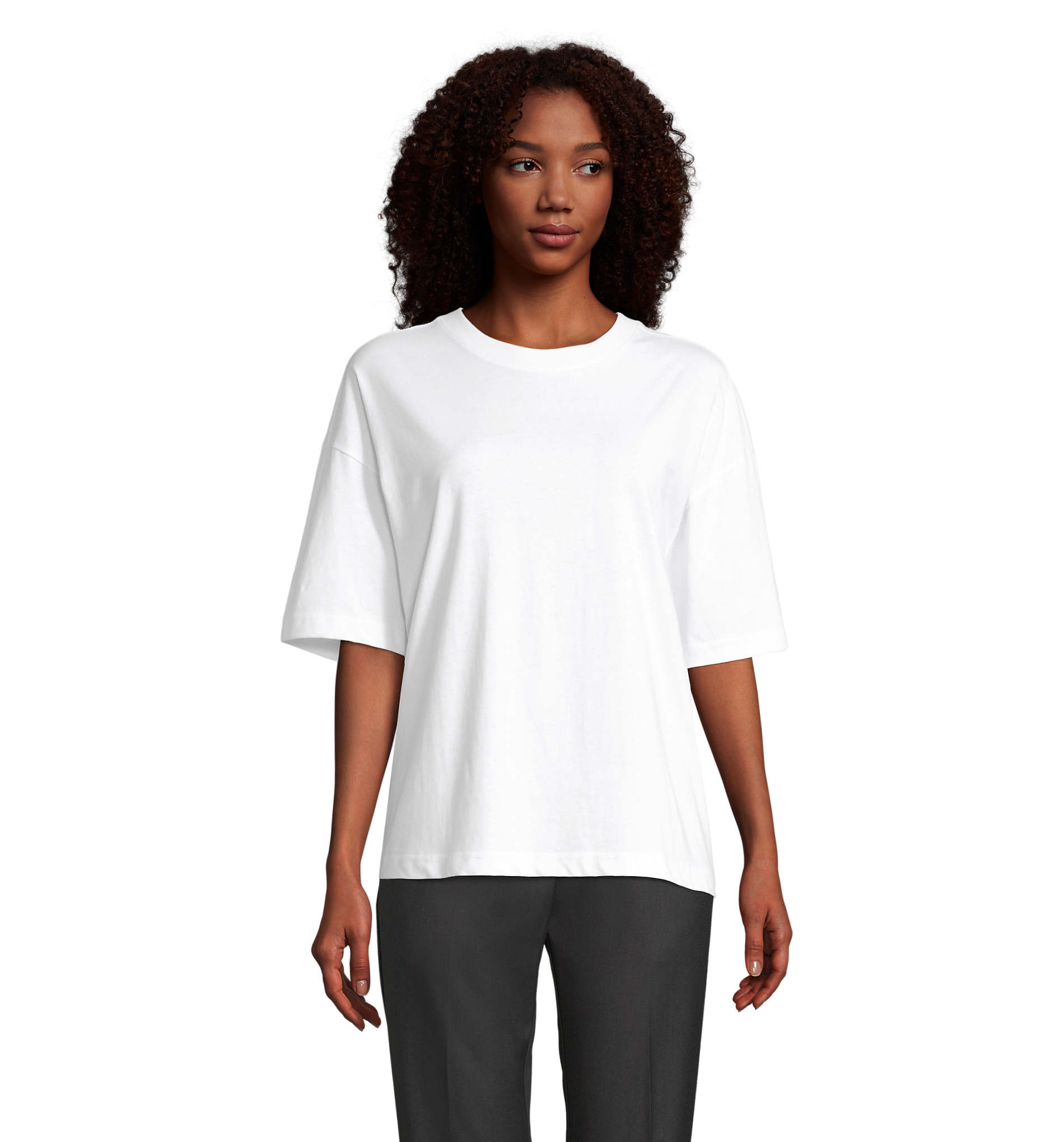 BOXY WOMEN T-SHIRT OVERSIZE