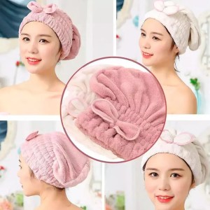 TOALLA GORRO TURBANTE MICROFIBRA TOALLA GORRO TURBANTE MICROFIBRA