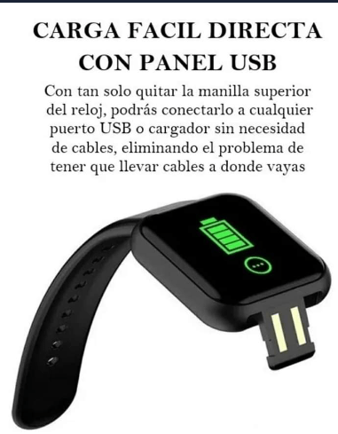 SmartWatch Relojes de Hombre Mujer y68