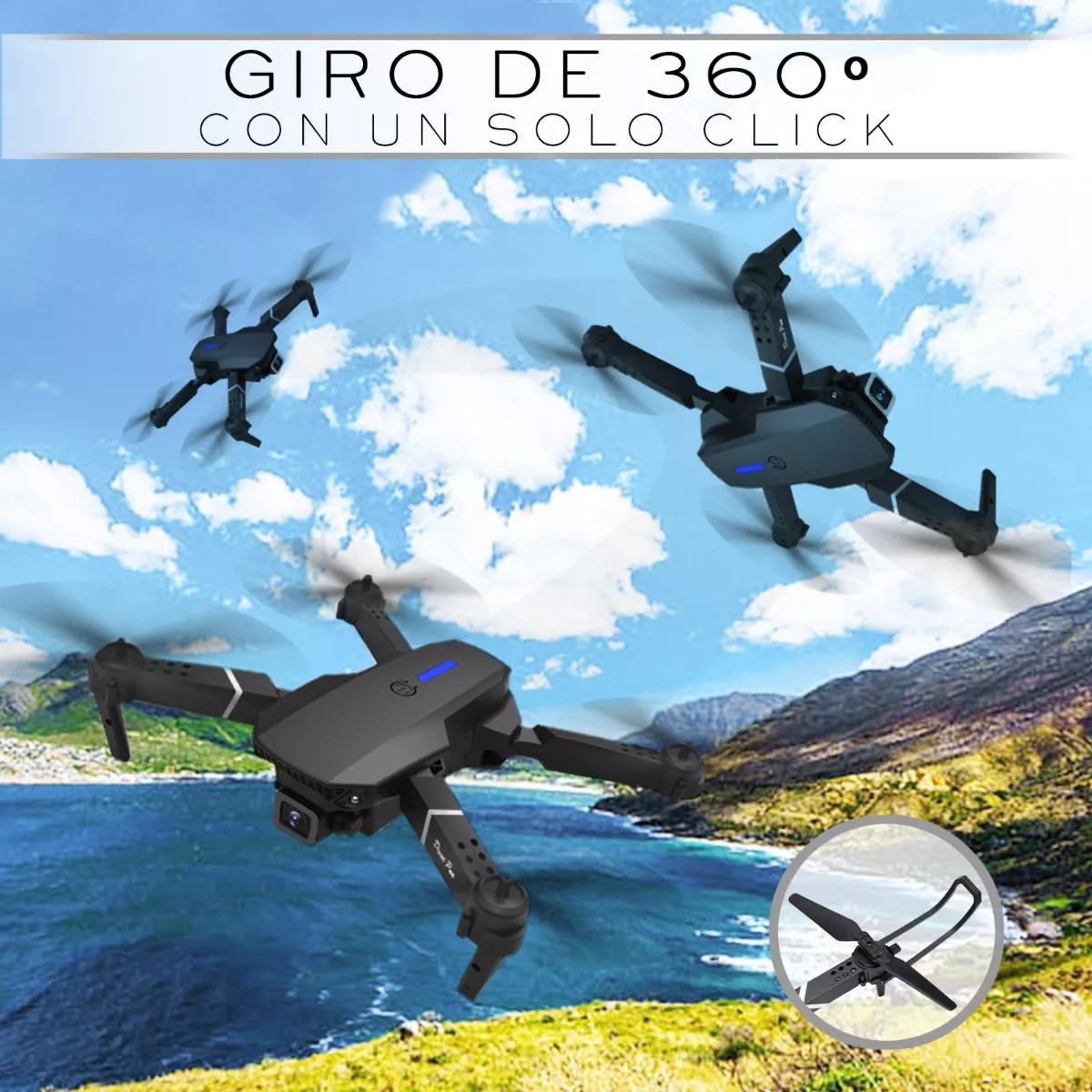 MINI DRON PRO MAX CAMARA ULTRA HD
