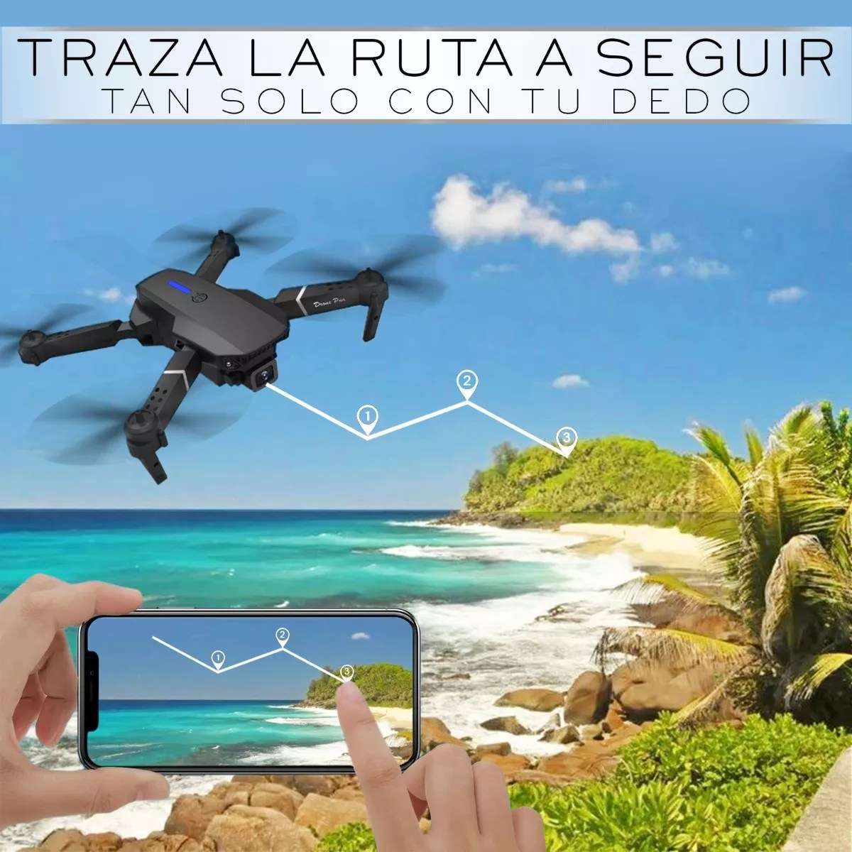 MINI DRON PRO MAX CAMARA ULTRA HD
