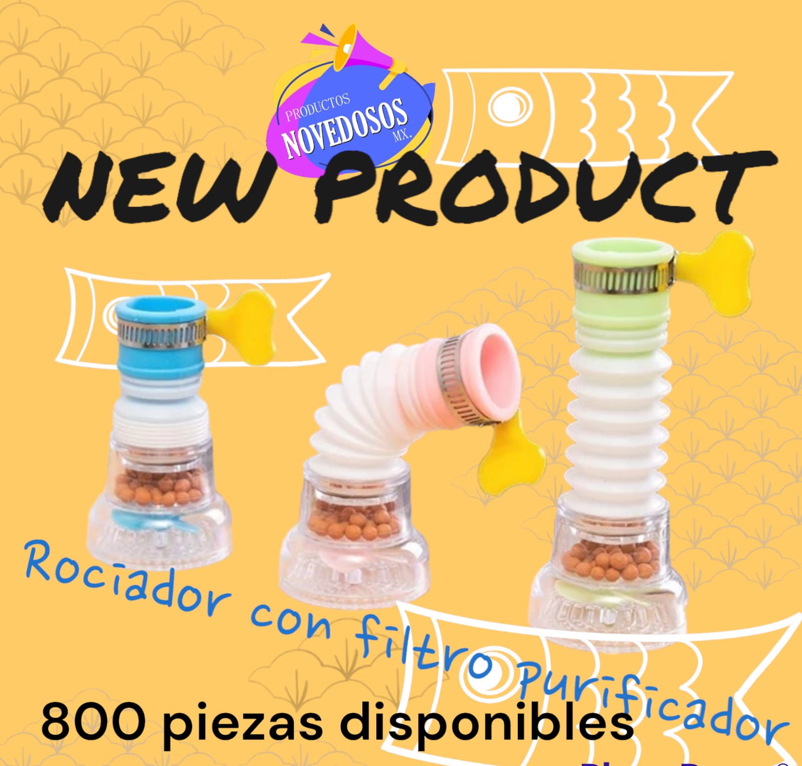 ROCIAODOR CON FILTRO DE PERLAS