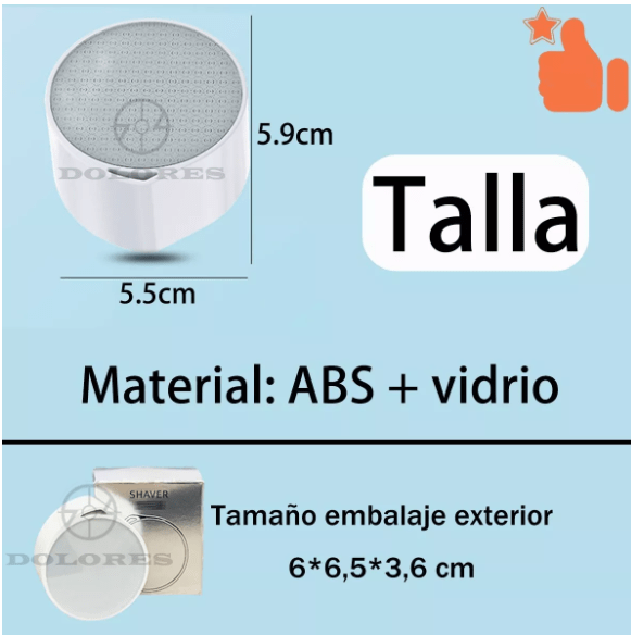 3en1 Depiladora Limas Uñas Exfoliante