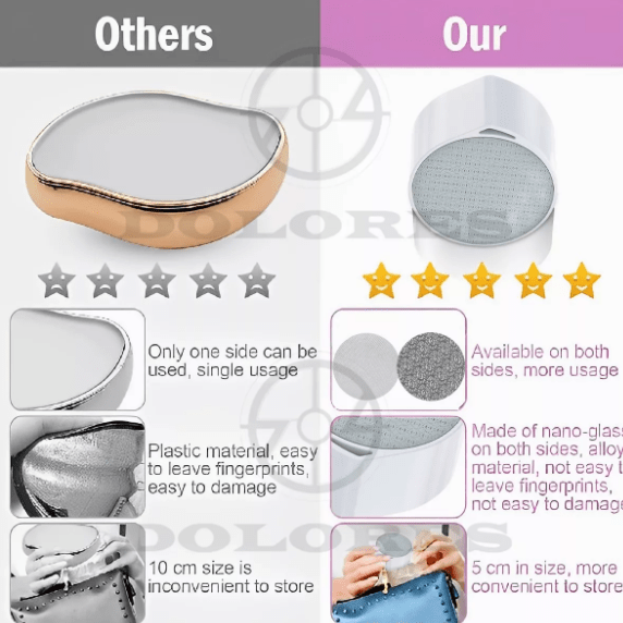 3en1 Depiladora Limas Uñas Exfoliante