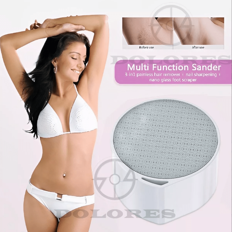 3en1 Depiladora Limas Uñas Exfoliante