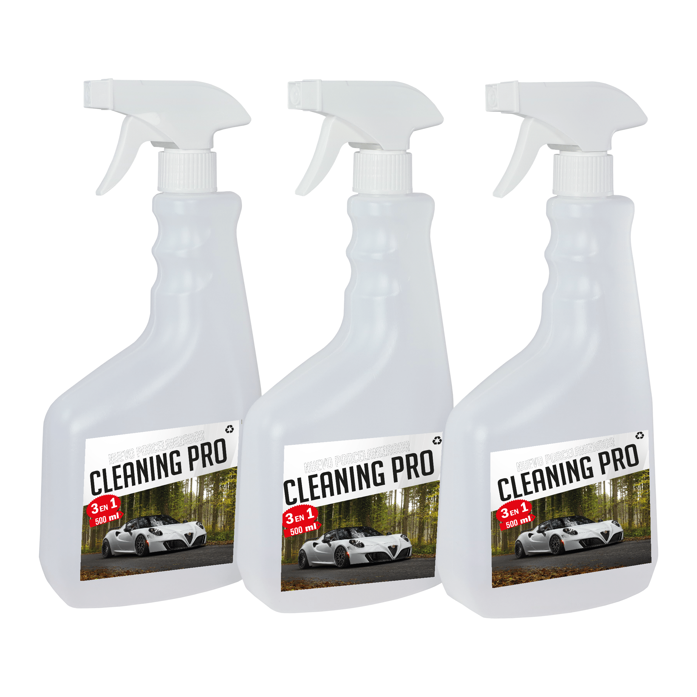 CLEANING PRO 3 EN 1-PORCELANIZADOR CARRO