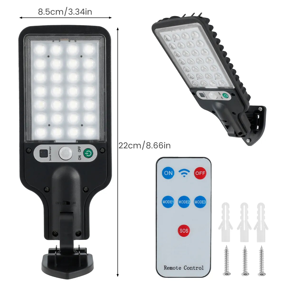 LAMPARA DE LUZ LED PARA EXTERIORES