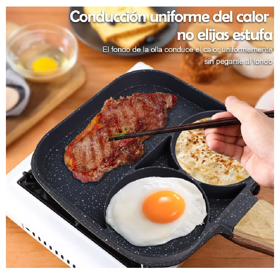 Sarten para Almuerzo Antiadherente