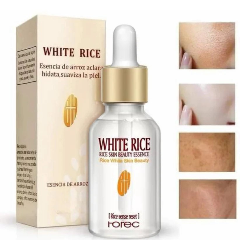 Serum de Arroz Blanco y Ácido Hialurónic