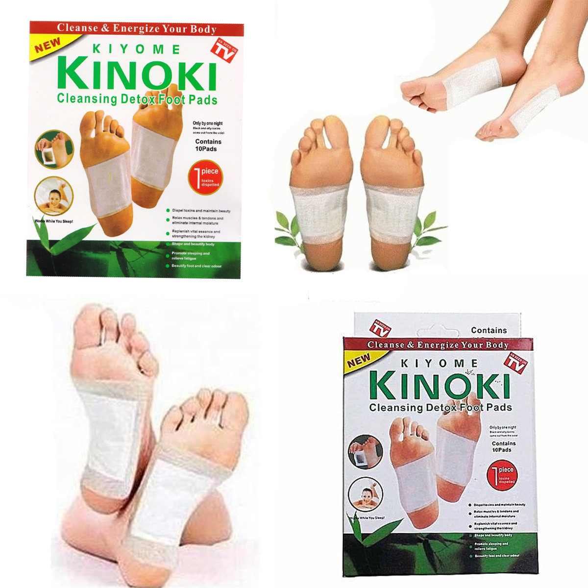 PARCHES RELAJANTES PARA PIES “KINOKI”