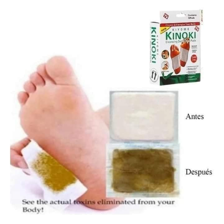 PARCHES RELAJANTES PARA PIES “KINOKI”