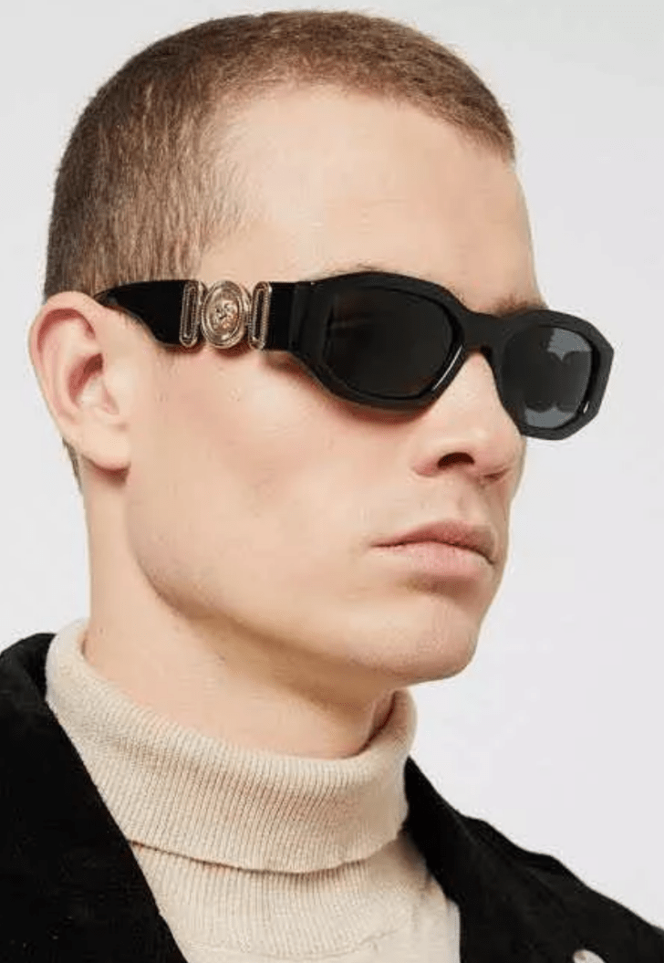 Lente estilo Versace ocean