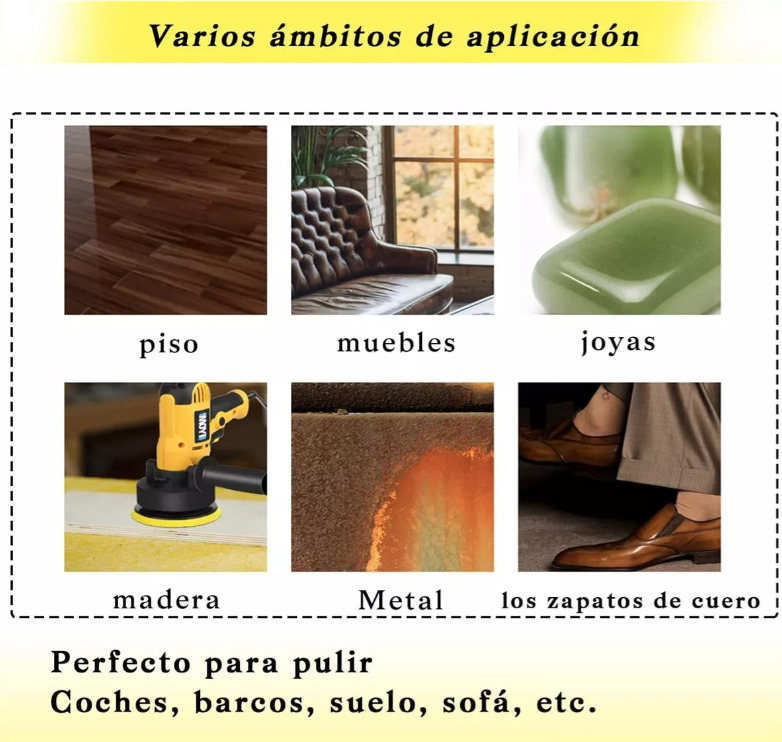 Pulidora De Auto Almohadilla Desmontable