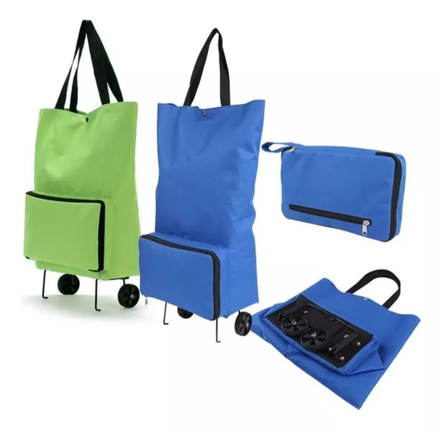 BOLSA DE COMPRAS PLEGABLE CON RUEDAS