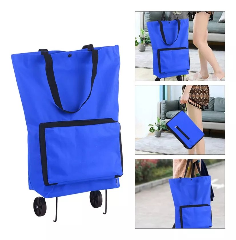BOLSA DE COMPRAS PLEGABLE CON RUEDAS