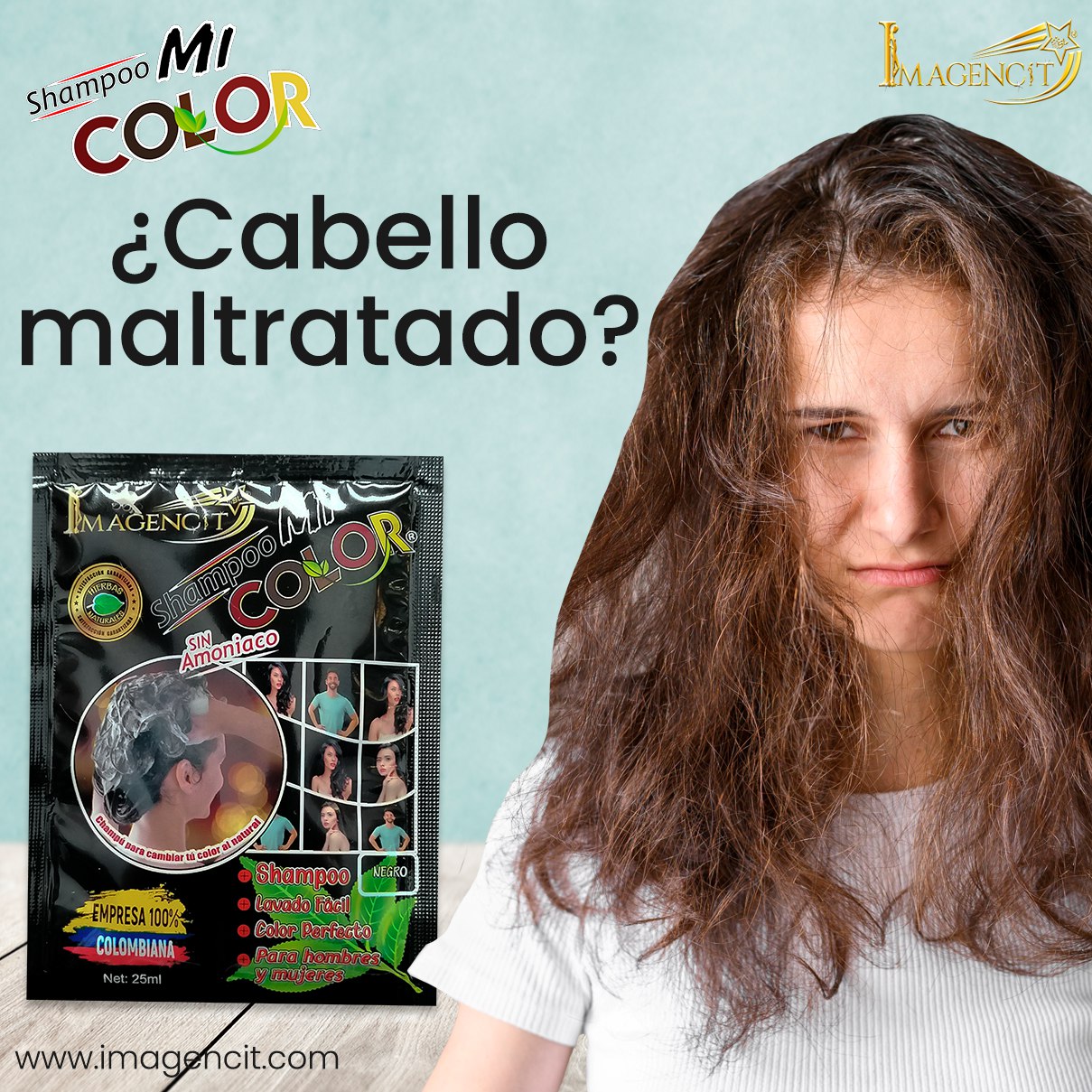 Shampoo MI COLOR Gama C(Castaño)