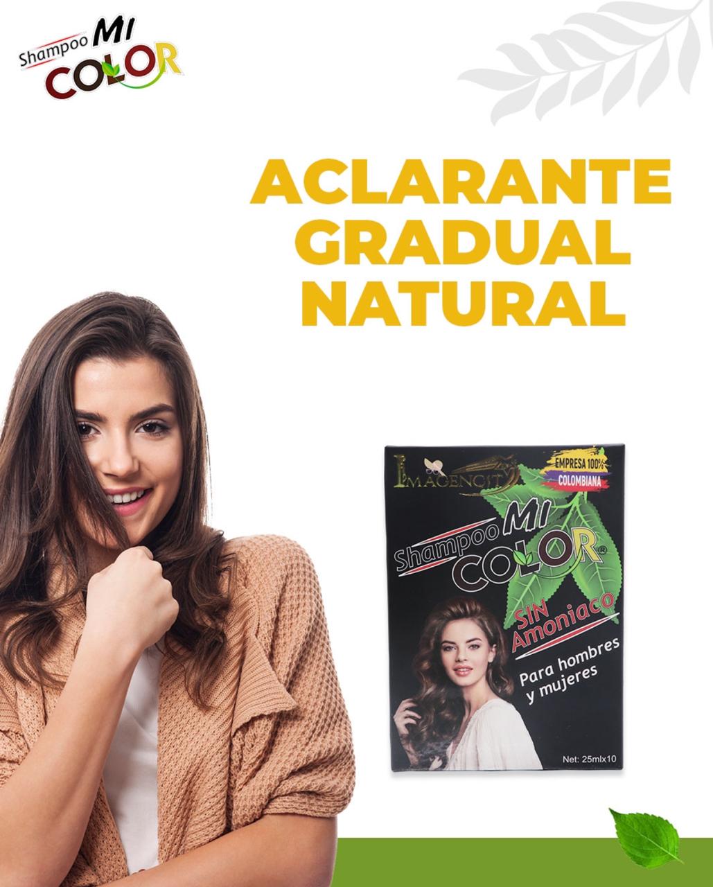 Shampoo MI COLOR Gama C(Castaño)