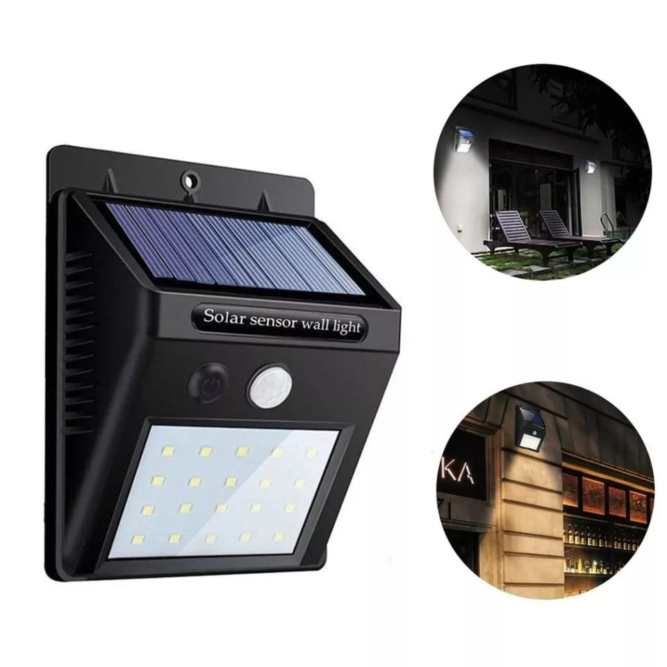 LAMPARA SOLAR  de sensor de movimiento