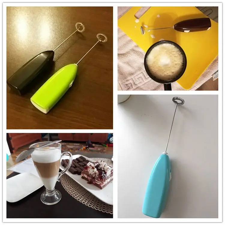 Batidor Eléctrico Leche Espumador Café