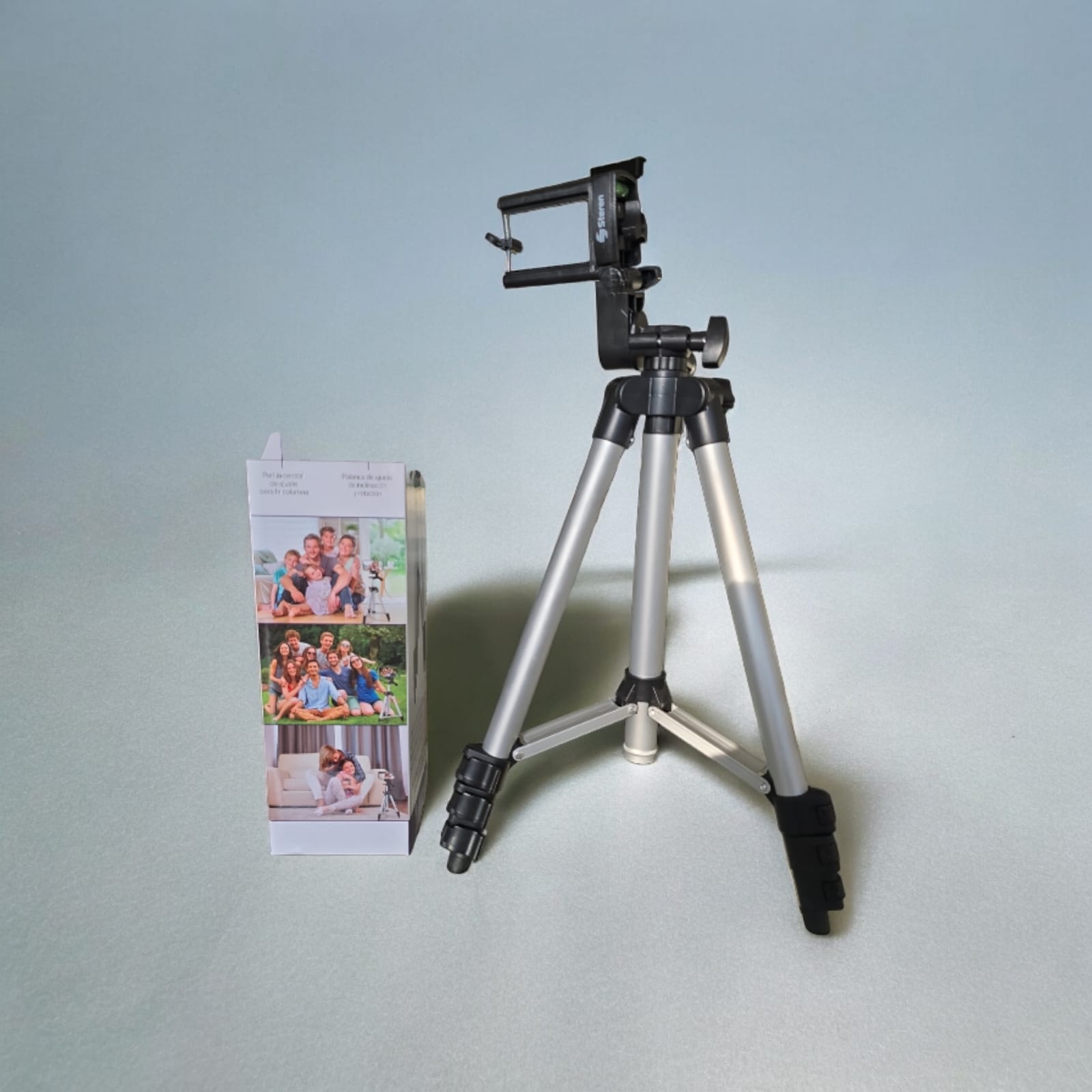 TRIPIE UNIVERSAL C/SOPORTE PARA CELULA