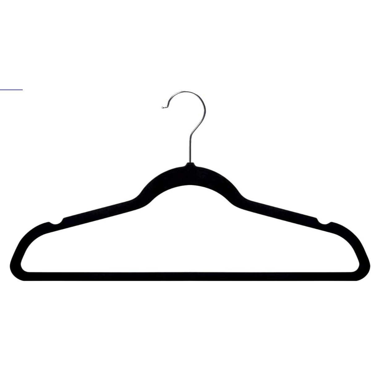 50 Ganchos Percha Para Ropa aterciopelad