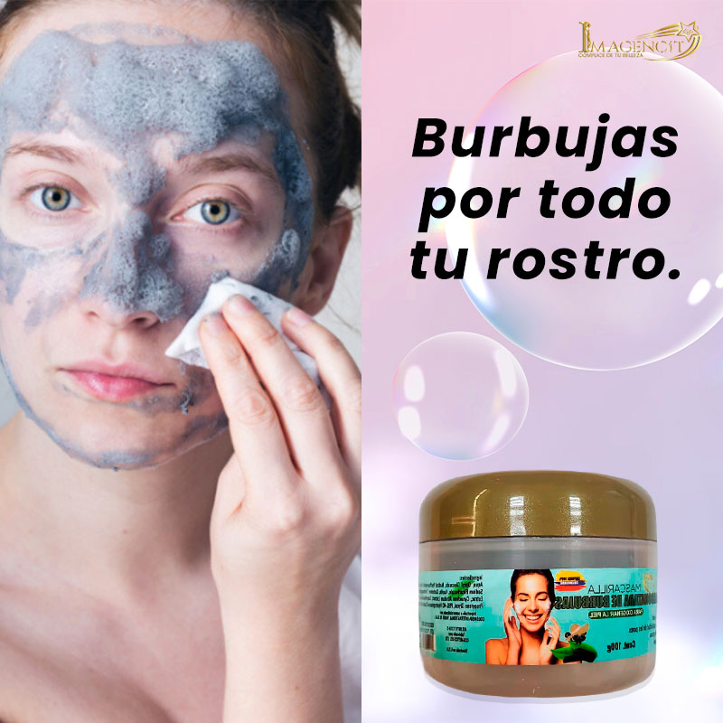 MASCARILLA CARBONATADA DE BURBUJAS