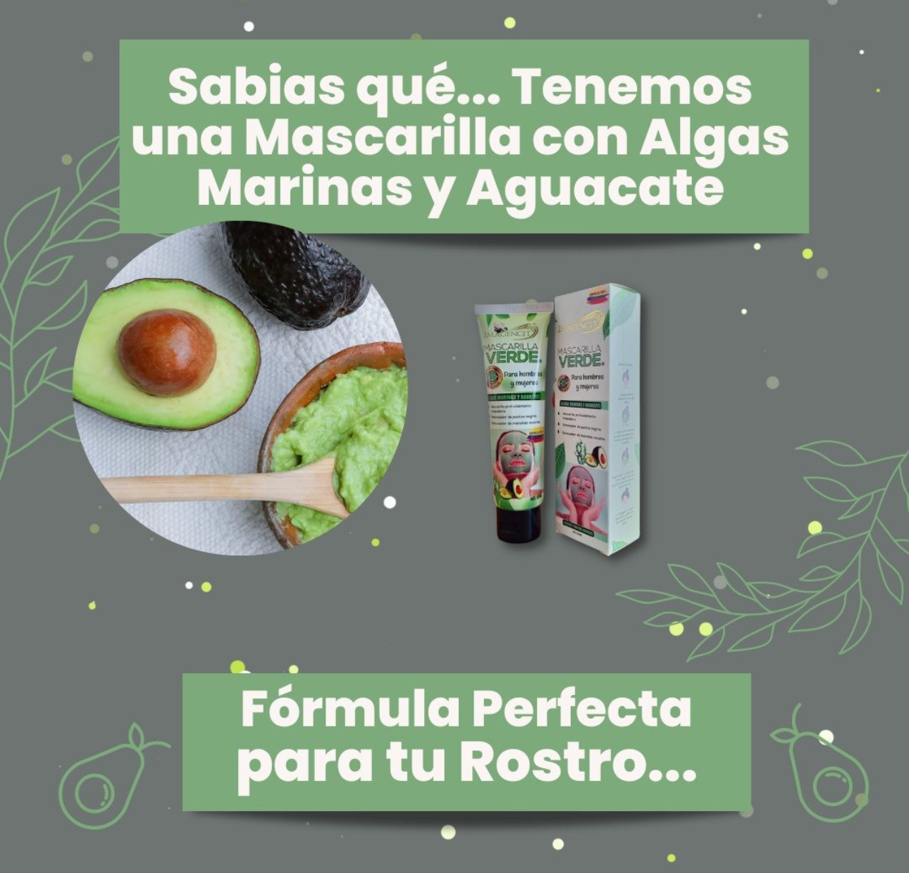 MASCARILLA VERDE TUBO