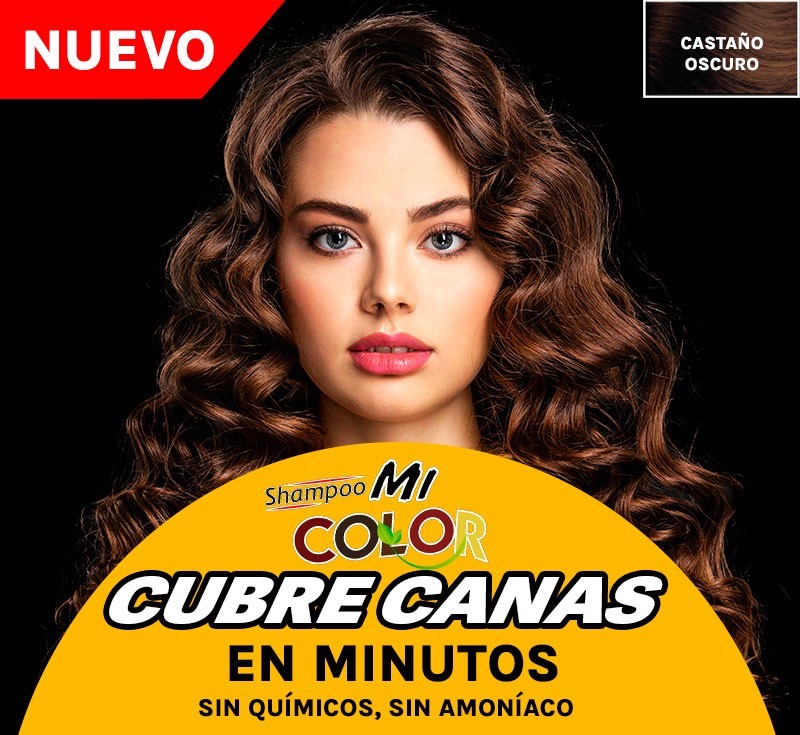 Shampoo MI COLOR castaño obscuro