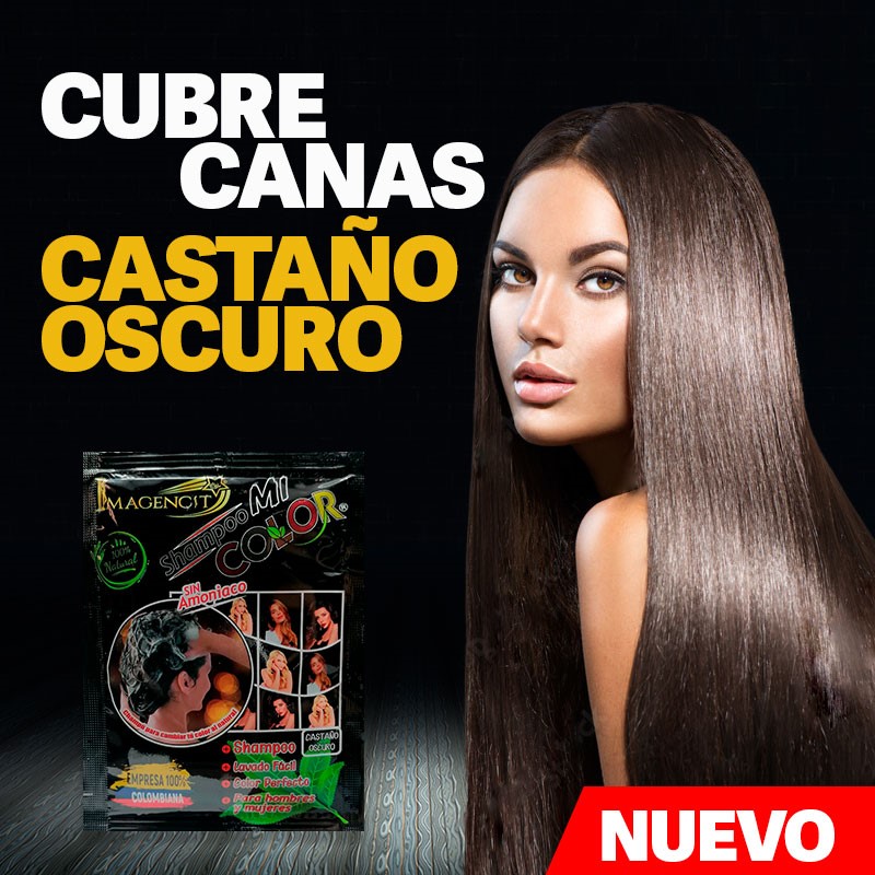 Shampoo MI COLOR castaño obscuro