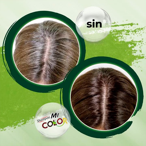 Shampoo MI COLOR castaño obscuro