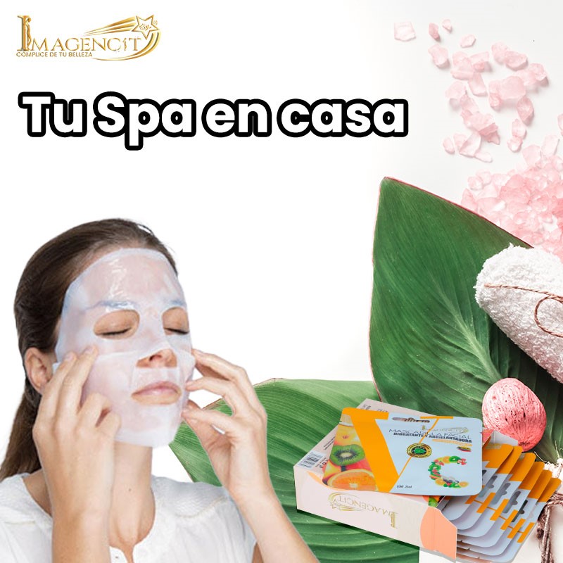 Mascarilla facial hidratante iluminadora