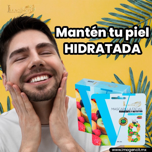 MASCARILLA HIDRATANTE CON VITAMINA B
