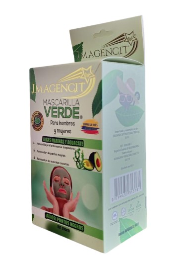 MASCARILLA VERDE ALGAS MARINAS/AGUACATE