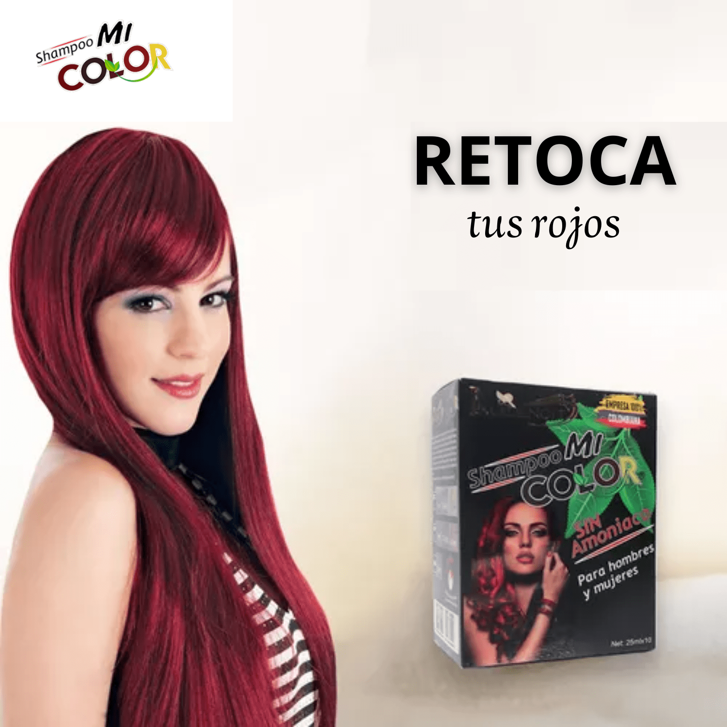 Shampoo MI COLOR Gama R(Rojizo)