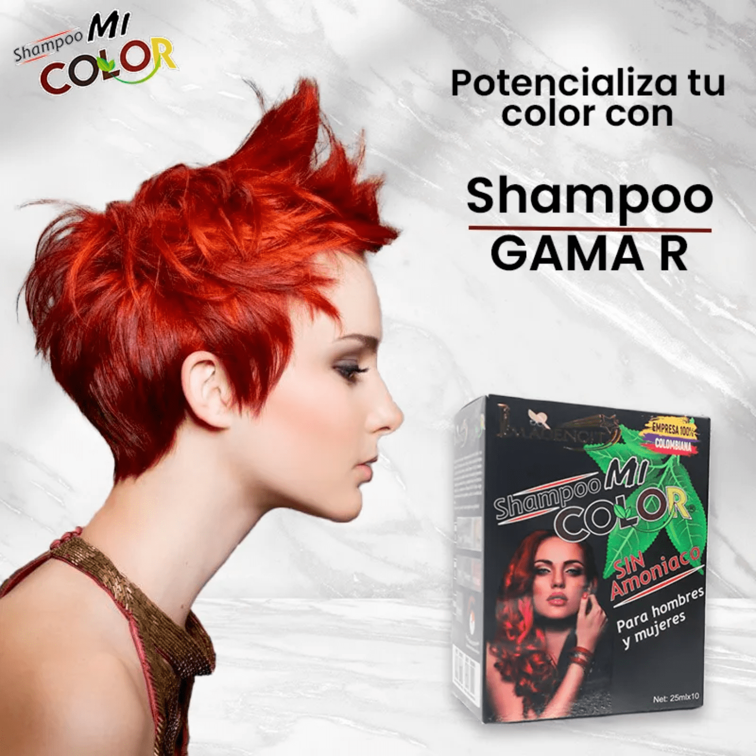 Shampoo MI COLOR Gama R(Rojizo)