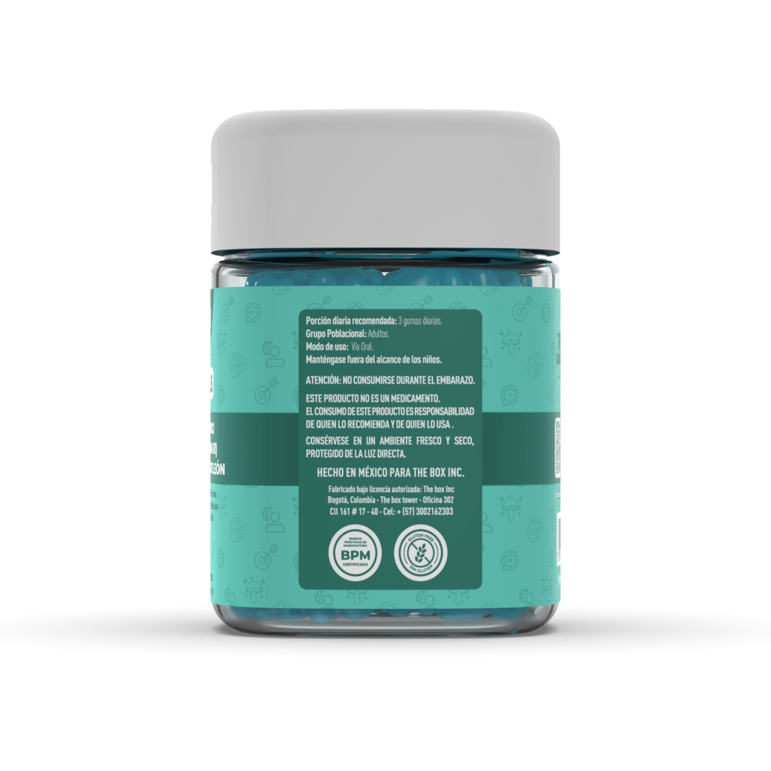GOMAS MELENA DE LEON FOCUS CONCENTRACION