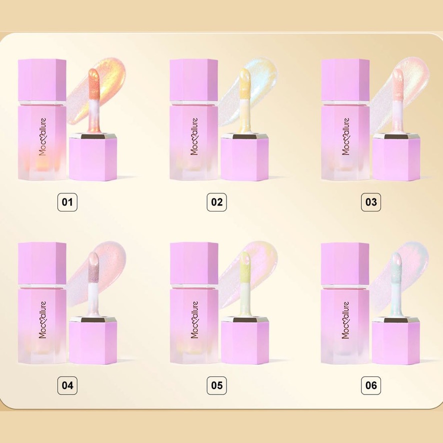 Set De 6 Iluminadores líquidos rostro