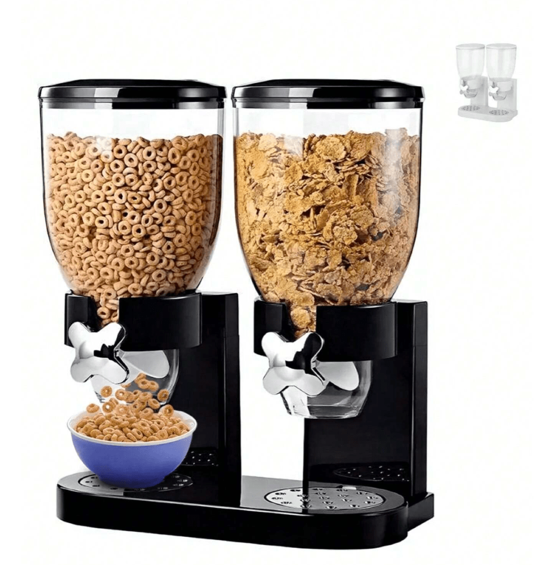 Dispensador De Cereal Despachador Doble