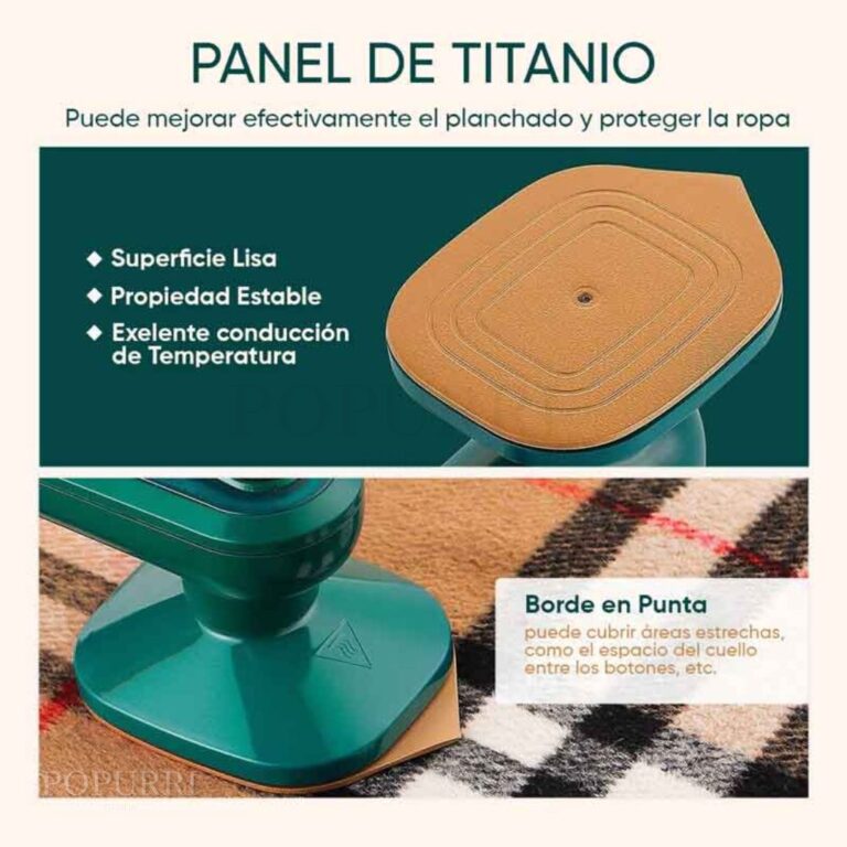 Plancha a Vapor Portatil de Mano