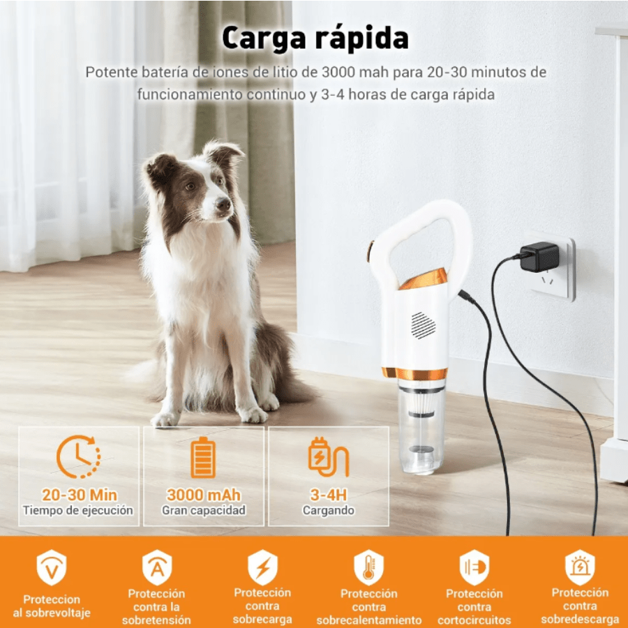 Aspiradora Larga Portátil 3 en 1 Portati