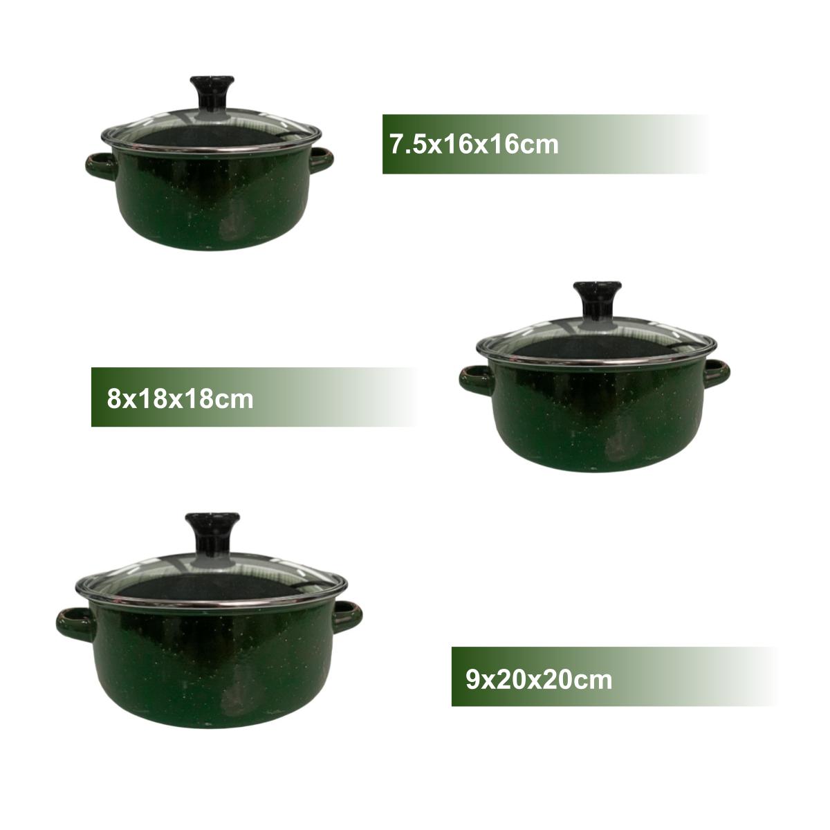 Ollas international 6pz verde Shorbull