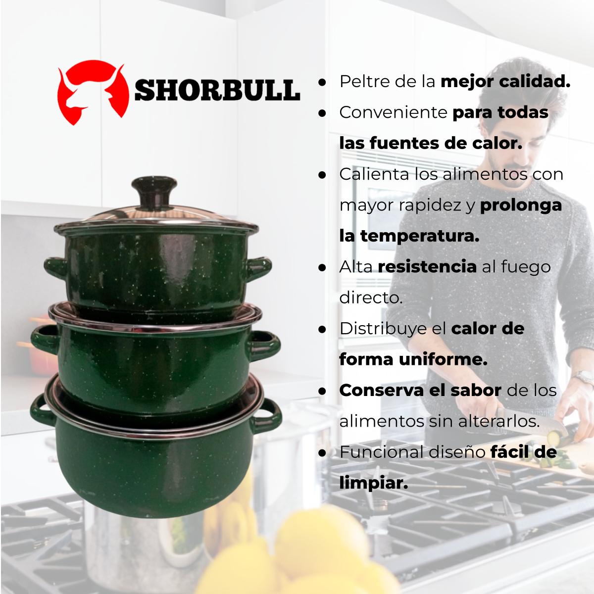 Ollas international 6pz verde Shorbull