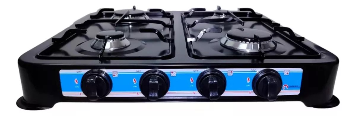 Parrilla de mesa negro Shorbull