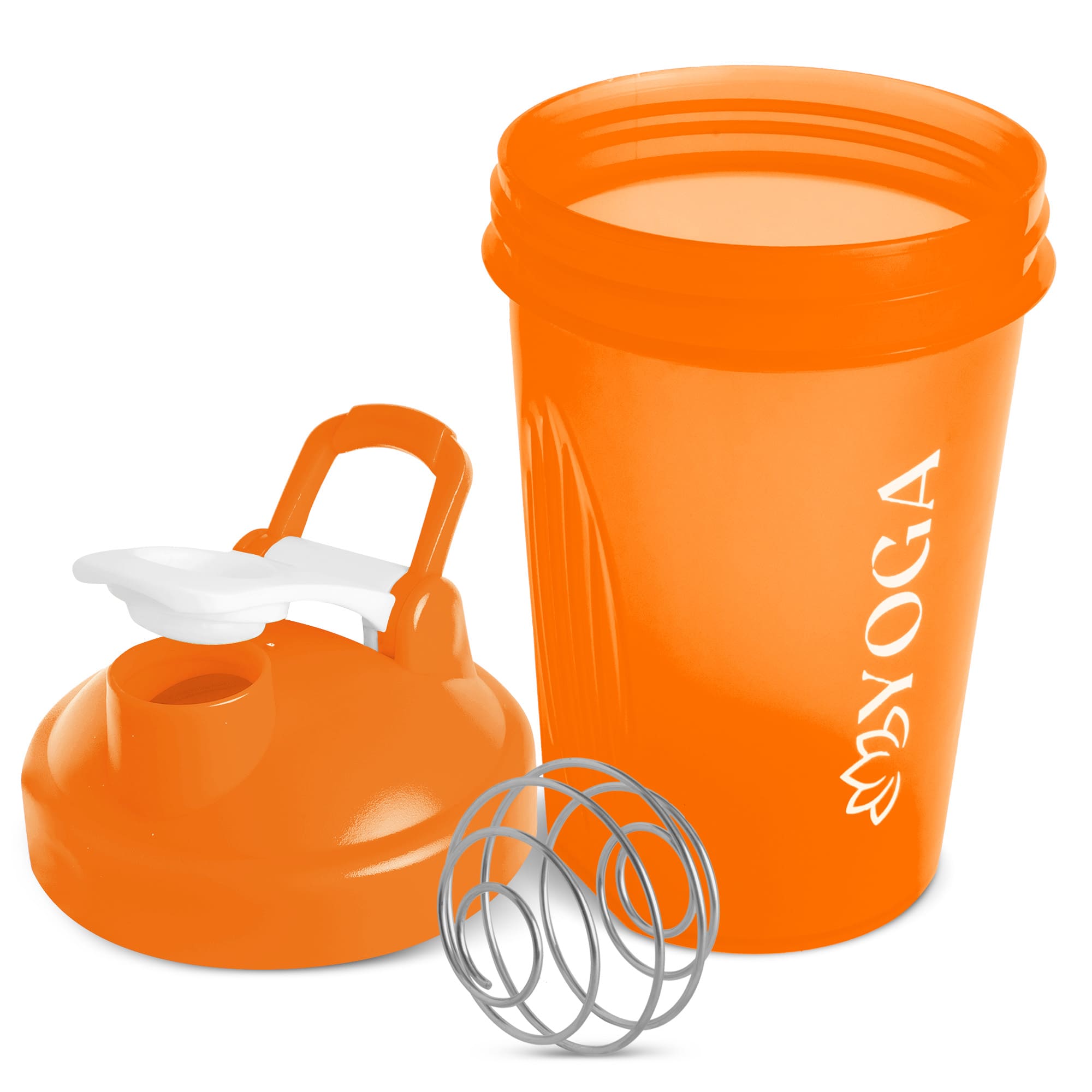 Vaso Shaker YOGA Naranja